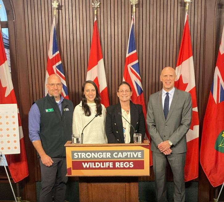 Reintroduction of the Captive Wildlife Protection Act, 2025.