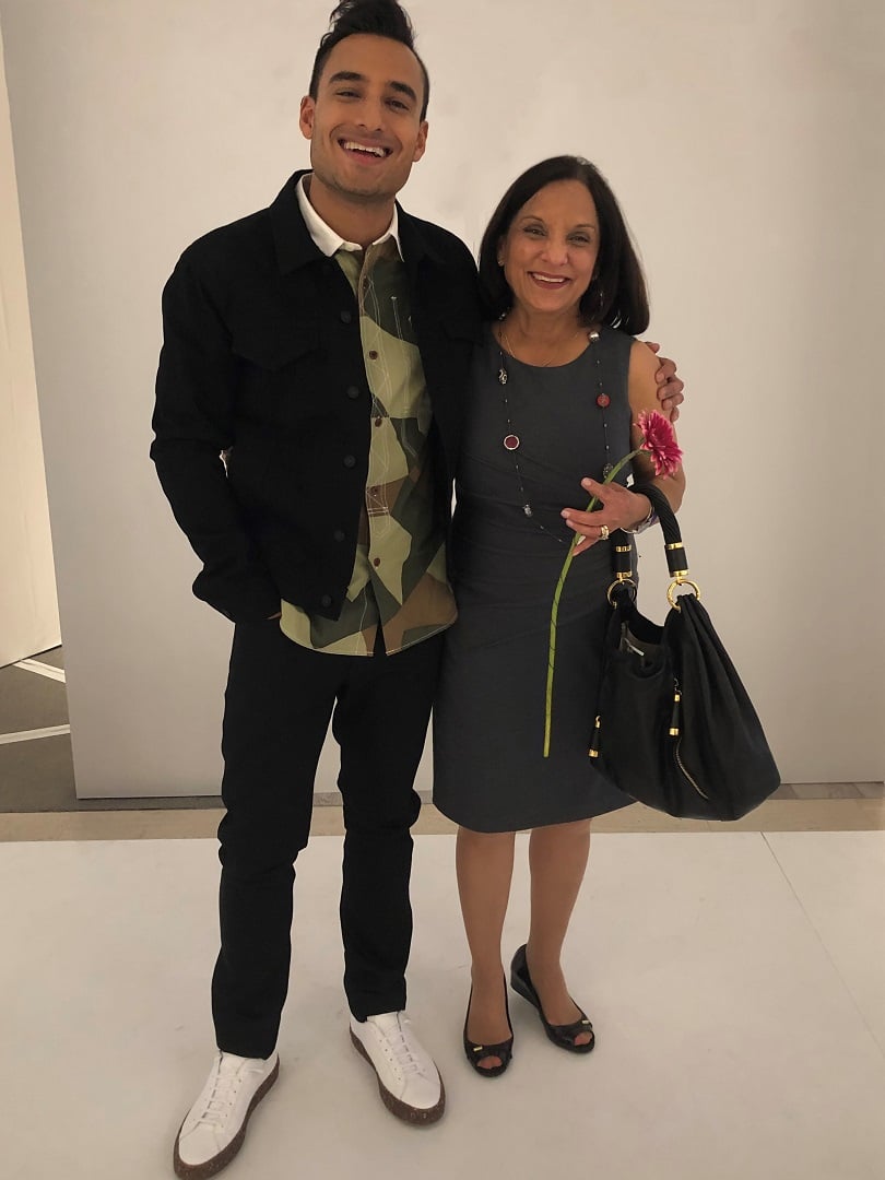 Gurdeep Ahluwalia and his mom