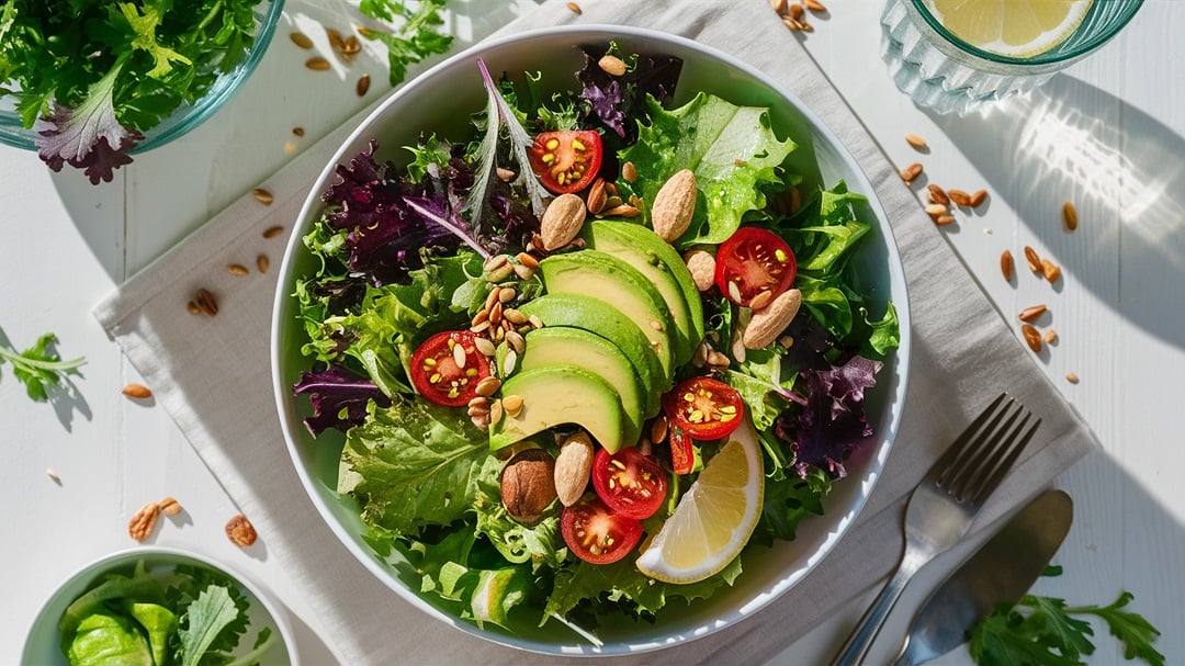A plant-based meal