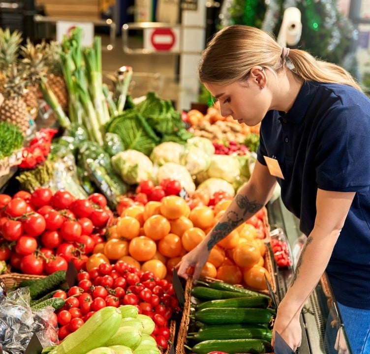 Shopping for local produce