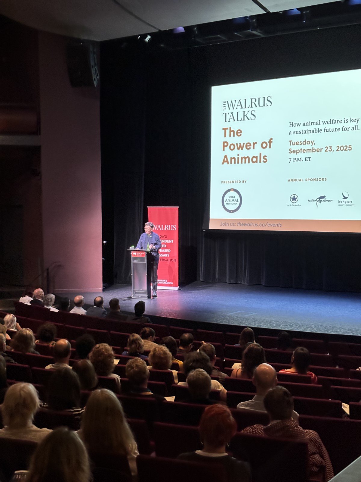 Global CEO Tricia at the Walrus Talks