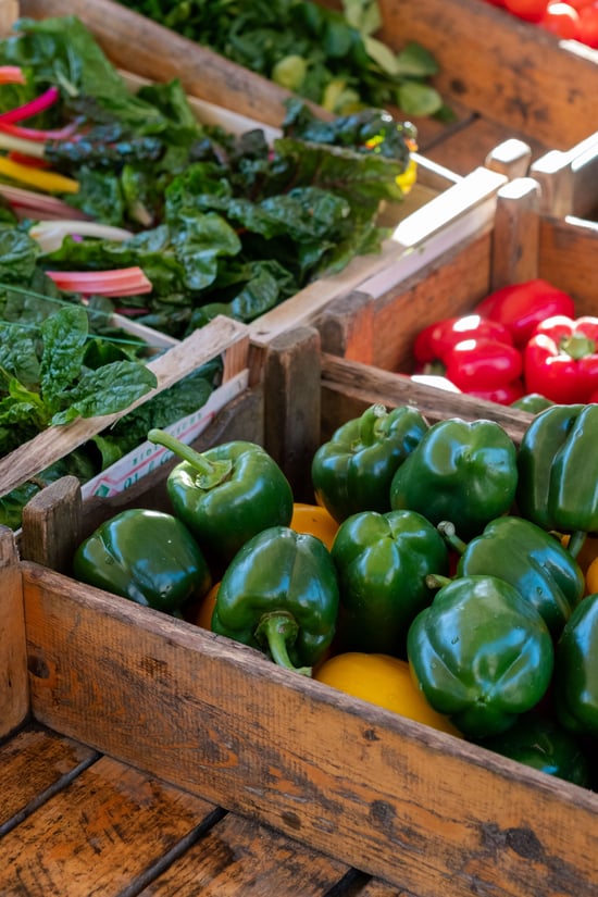 Plant-based foods from farm