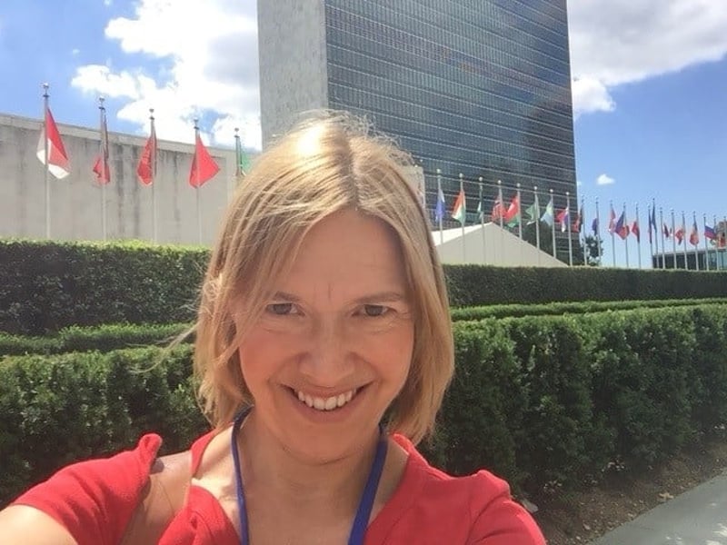Mel lobbying at the UN