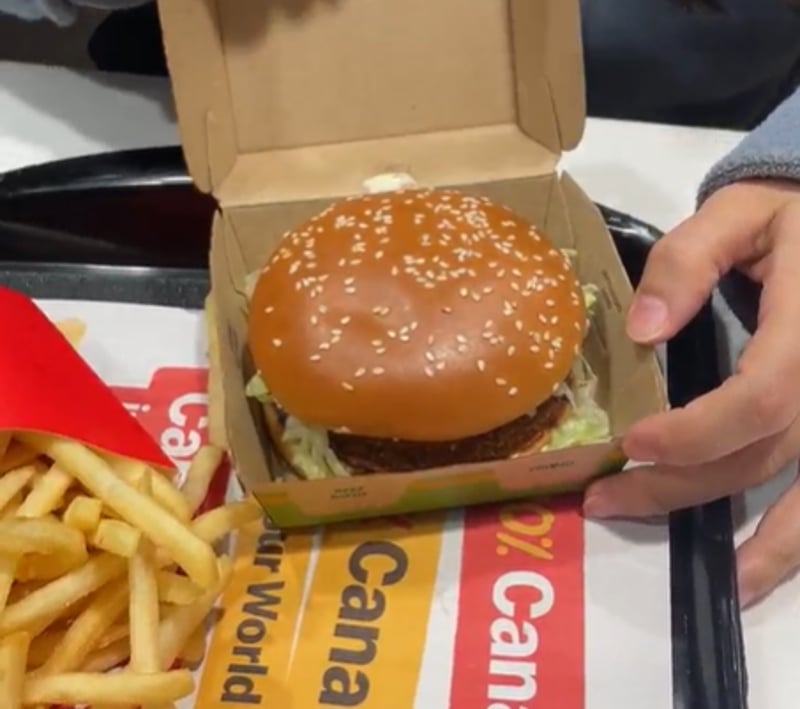 McDonalds McVeggie Burger