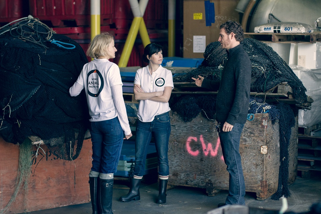 Beth and Lynn at the global ghost gear project